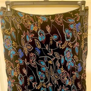 Floral full length skirt